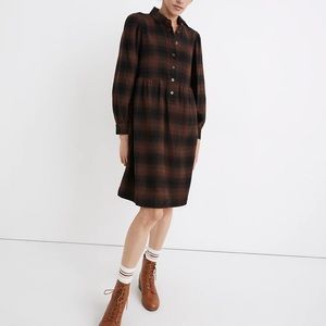 Madewell Plaid Flannel Babydoll
Shirtdress